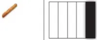 Grille téflon avec couteau en plastique 5 divisions ; 500 - 1200gr ; 100x415mm